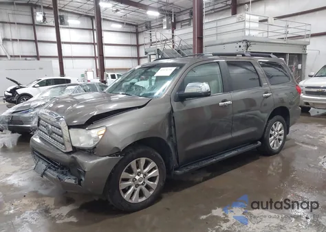 2010 Toyota Sequoia Platinum 5.7L V8 z USA, uszkodzony, nr VIN 5TDDY5G16AS028552
